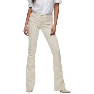 Only ONLBLUSH MID Flared Bootcut Ecru XS/34