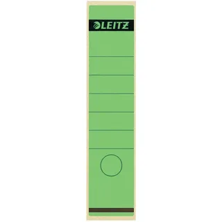 Leitz Rückenschilder für Standard-/Hartpappe-Ordner gelb, 10 Stück (16400015)