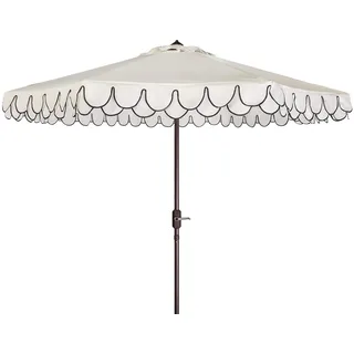 SAFAVIEH Metal for Living Room, Bedroom, Hallway, in White and Black, 255 X 255 X 248 cm