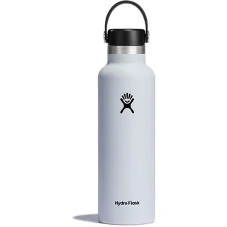Hydro Flask Standard Mouth weiß 0,62 l