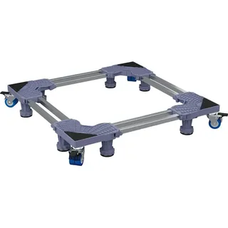 vidaXL Waschmaschinensockel Grau 67 x 67 x 12 cm Edelstahl - Grau