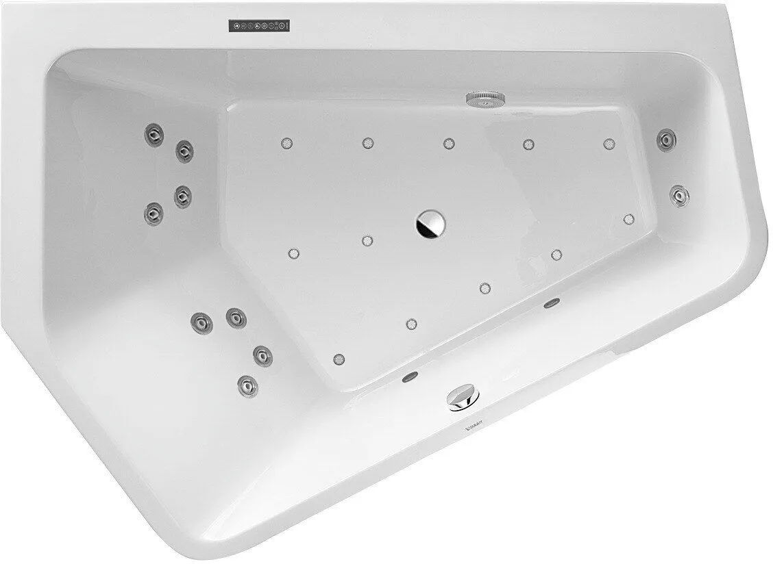 Bild von Paiova 5 Whirlpoolbadewanne 140 x 190 cm (760396000CL1000)