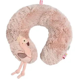 Fehn Nackenkissen Lazy, Crazy & Pink, Flamingo 23 x 4,2 cm Rosa