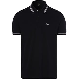 Boss Poloshirt Paddy - Weiß,Dunkelblau - S