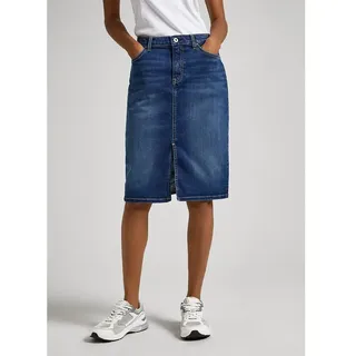Pepe Jeans Midi Hw Jeansrock - Denim - 2XS
