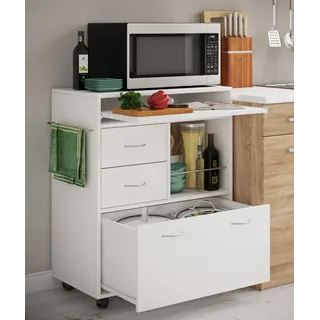 VCM my home Servierwagen Kicha weiß