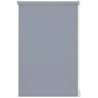 GARDINIA Seitenzugrollo EASYFIX Rollo Uni 100 x 150 cm rauchblau