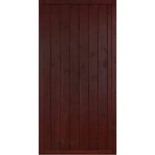 Sichtschutzelement Oxford 90 x 180 cm Braun Holz