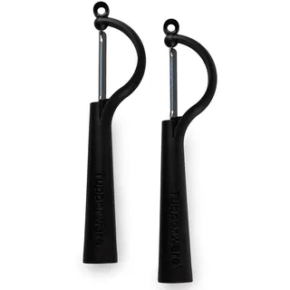 Tupperware Schälfix Set schwarz (2) (inkl. Olivenspießer)