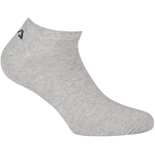 Sneakersocken FILA "Socken 6er Pack", Damen, Gr. 43-46, grau, Obermaterial: 75% Baumwolle CO. 23% Polyester PES. 2% Elasthan EL., Socken Sneakersocken