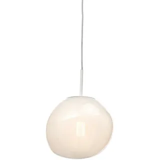 It's about Romi Hängeleuchte , Weiß , Glas , Kugel , 37.5 cm , Lampen & Leuchten, Innenbeleuchtung, Hängeleuchten, Pendelleuchten