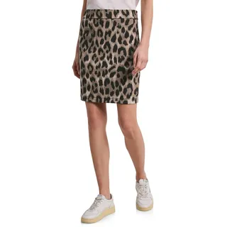 Street One Paperbag Rock mit Print Timeless beige 34