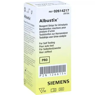 Siemens Teststreifen Albustix 50 St.