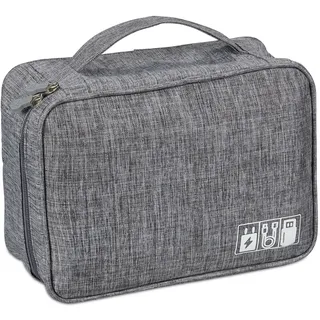 Relaxdays Kabeltasche, Organizer