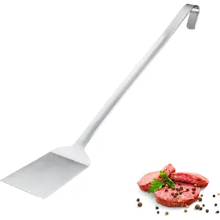 Westmark Wender Pro Edelstahl Pfannenwender mit Aufhängehaken 45 cm Silber
