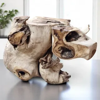 Suar Wurzelholz Sideboard Akazie Massivholz Anrichte Konsole Kommode Möbel