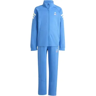 adidas Unisex Kids MARVEL AVENGERS TRACKSUIT, ray blue/off white, 5-6 Years