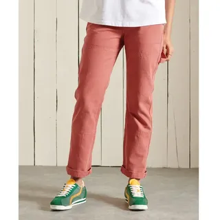 Superdry High Rise Carpenter Hosen - Rust - 30 - 32