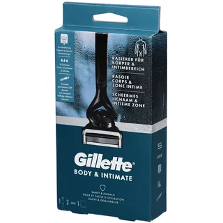 Gillette Intimate Rasierer + 2 Klingen
