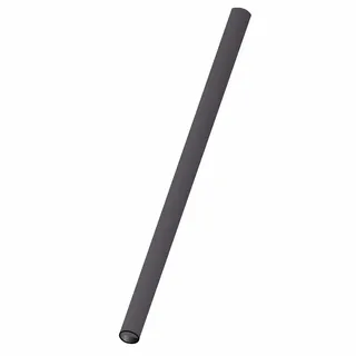 Trinkhalme Strohhalme Kunststoff PP Mehrweg schwarz 240 mm O 8mm, 250 Stk.