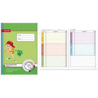 ROTH Schreiblern-Hausaufgabenheft Klasse 2 A5 (89254)