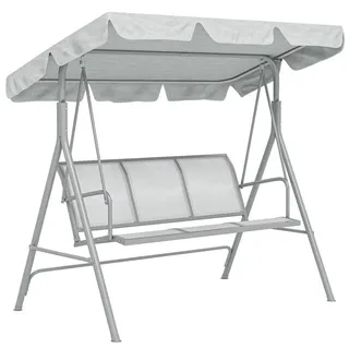 Outsunny Hollywoodschaukel, Metall Polyester Grau , 108x154x171 cm , Gartenmöbel, Gartenschaukeln, Hollywoodschaukeln