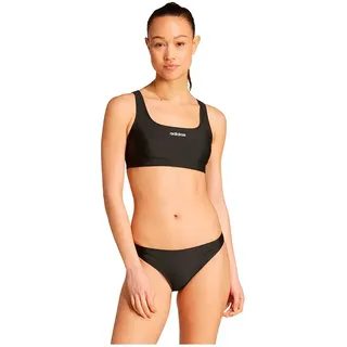 Adidas Padded Bralette Bikini - Black / White - 34