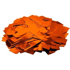 TCM FX Metallic Konfetti rechteckig 55x18mm, orange, 1kg