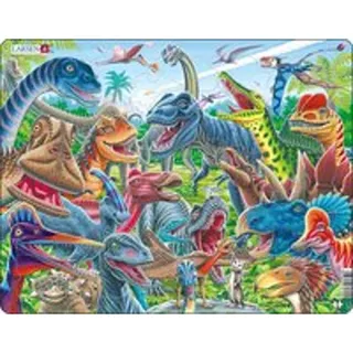 Puzzle - Dinosaurier (Selfie/Gruppenbild)