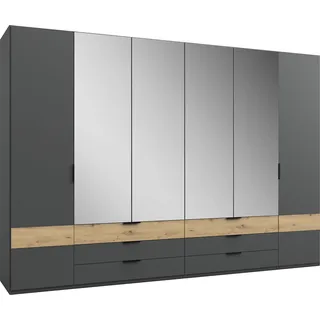 WIMEX Drehtürenschrank Gibraltar 270 x 210 x 58 cm Grau