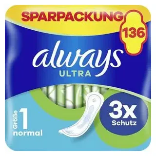 Always Ultra Binden Damen Gr. 1 Normal 136 St.