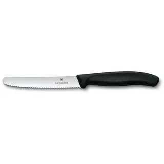 Victorinox Swiss Classic Tomatenmesser 11 cm Schwarz