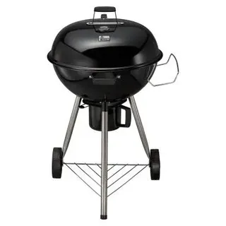 Mr. Gardener Holzkohlegrill Nashville, Grillfläche 53,5 cm, Kudelgrill, 8190 - Schwarz, Silber