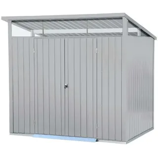 VCM Metall Gerätehaus 2,49 x 2,31 m Silber