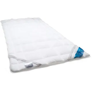 Schlafmond Medicus Clean Allergiker Matratzenschoner 200 x 200 Baumwolle - Matratzenauflage 200x200 cm für Betten - Matratzenbezug 95 Grad waschbar - Made in Germany