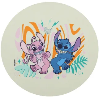 Wondee Stitch Klein mauspad Disney Stich und Angel Design, Mousepad Kinder aus extrafeiner Faser und waschbar, Mousepad Lilo und Stitch Disney Geschenke für Frauen und Mädchen