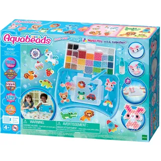 Aquabeads 35087 Bastelstudio Starter Set Wasserperlen Bastelset