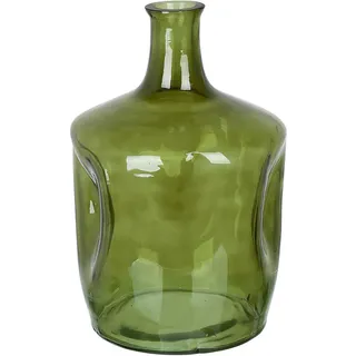 Beliani Blumenvase Glas grün Kerala , Grün , Mode , 35 cm , Dekoration, Vasen, Glasvasen