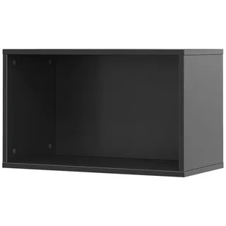 Vicco Wandregal Tomy Anthrazit 60 x 36 cm , Holzwerkstoff , 1 Fächer , Rechteckig , 60x36x30 cm , Wohnzimmer, Regale, Wandregale