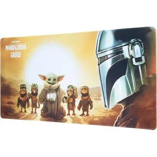 Grupo Erik Gaming Mauspad XXL Star Wars Mandalorian Grogu Yoda