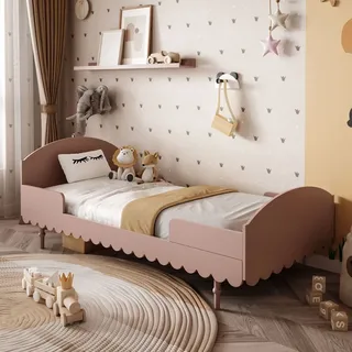 BABUSHKA Kinderbett 90 x 200 cm, rosa - Rosa