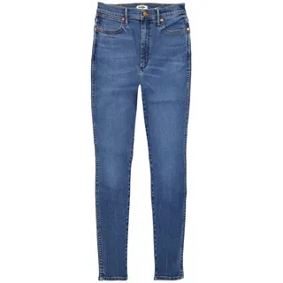 Wrangler Damen HIGH Rise Skinny Jeans, Camellia, 42W / 32L
