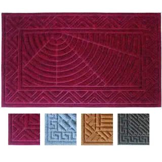 Fußmatte Rechteckige Zypern Pp / Gummi 45x75 CM