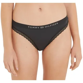 Tommy Hilfiger Damen Slip Unterwäsche, Schwarz (Black), M