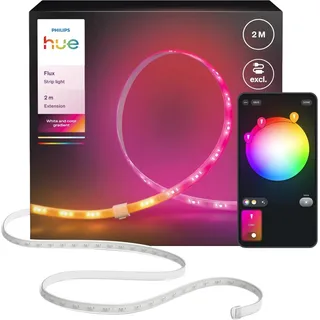 Philips Hue LED-Streifen-Erweiterung Flux 19,5 W 1.950 lm RGBW 2 m