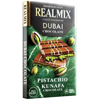 Realmix Pistazien Dubai Schokolade - orig. Made in U.a.e 3x60 g