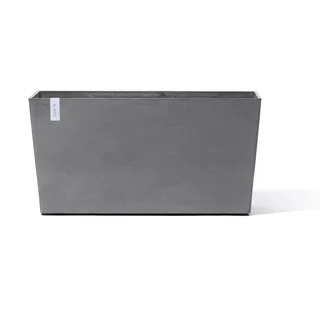 Ecopots Paris Wheels 39,6 x 39,6 x 39,6 cm Grau