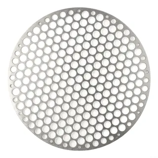 Cloudpower Grillrost Rund, Edelstahl Runder Edelstahl-Grillrost Camping Grillrost Dampfnetze Antihaftbeschichtet Grillmatten für Outdoor Camping, BBQ Kochgeschirr, Grillrost (18 cm)