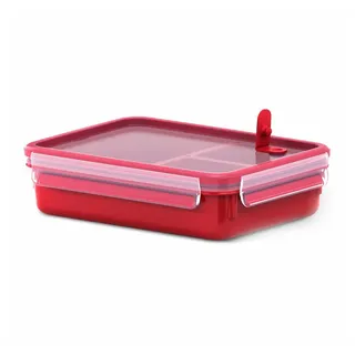 Emsa Frischhaltedose rechteckig rot 1,2 l