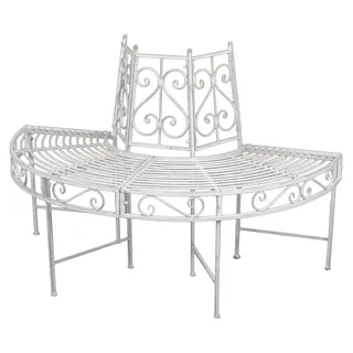 Garden Pleasure Varda 124 x 63 x 82 cm Antik-Weiß